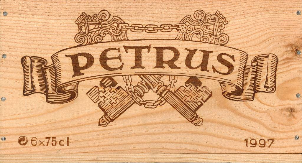case of the winery chateau petrus